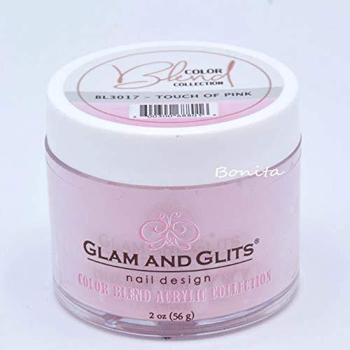 Glam And Glits Acrylic Powder Color Blend Collection BL3017 Touch Of Pink 2 oz - BeesActive Australia