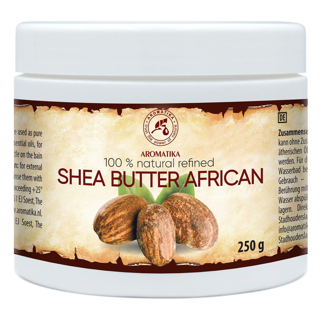 Shea Butter Refined for Massage & Body Care 8.8 oz ( 250g ) - 100% Pure & Natural African Shea Butter - Butyrospermum Parkii - Body Butter - BeesActive Australia