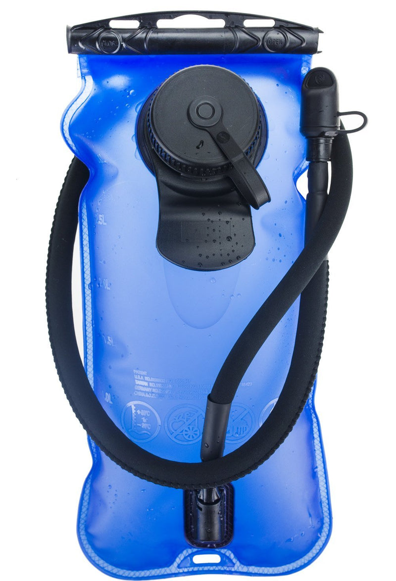 WACOOL 3L 3Liter 100oz BPA Free EVA Hydration Pack Bladder, Leak-Proof Water Reservoir Blue(Double Opening) - BeesActive Australia