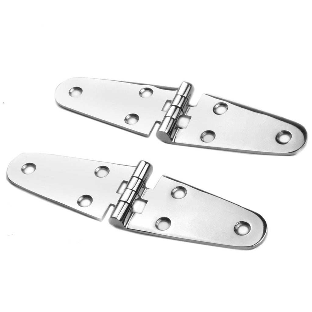 [AUSTRALIA] - MIZUGIWA Marine 316 Stainless Steel Strap Hinge 5.8 x 1.5 Inch - Pair 