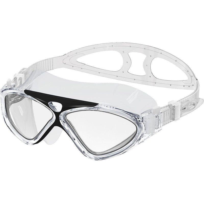 OutdoorMaster Swim Mask - Wide View Swimming Mask & Goggles Anti-fog Waterproof Black - BeesActive Australia