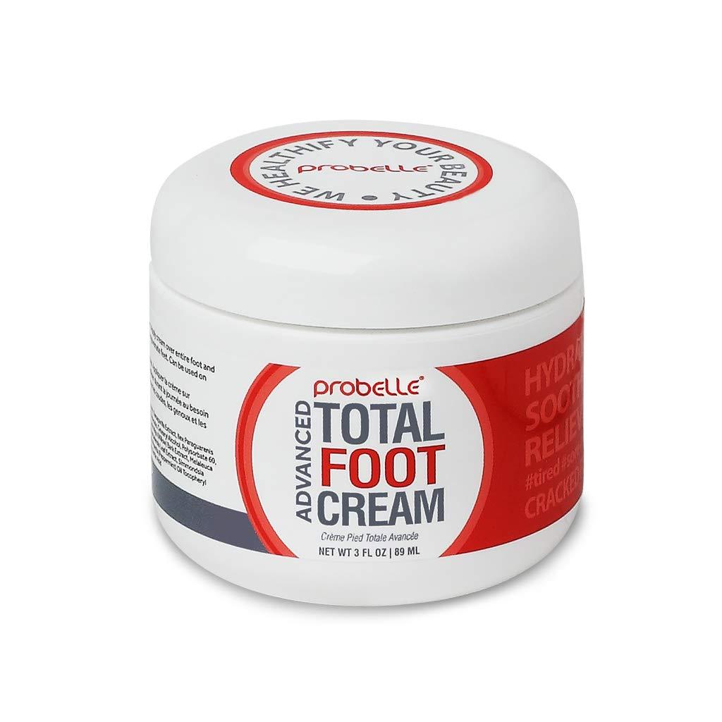 Probelle Advanced Total Foot Cream: Soothes, Hydrates, Rejuvenates Skin For Rough, Dry, Cracked & Sore Feet, 3 Ounces - BeesActive Australia