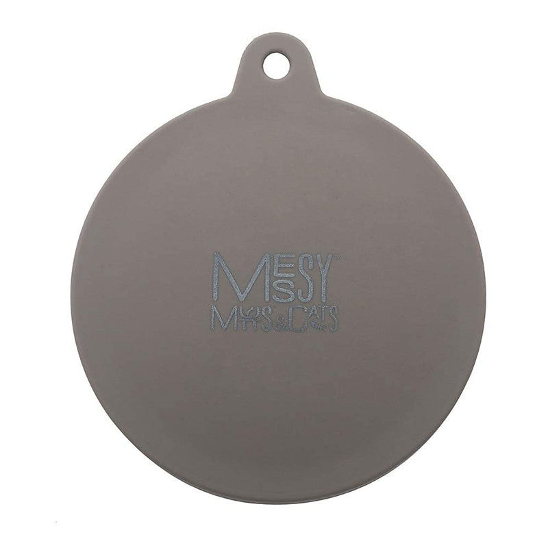 Messy Mutts Silicone Universal Can Cover | Fits 3 Can Sizes – Small, Medium, Large | Reusable Lid for Dog or Cat Food | Airtight Seal for Wet Food Cans | Grey - BeesActive Australia