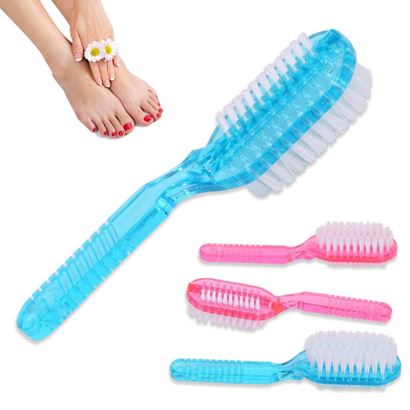 fingernail Scrub Brush Toe Cleaning Brush Handle Grip Nail Brush Home Laundry Cleaning Clothes Shoes Foot Scrubber - BeesActive Australia