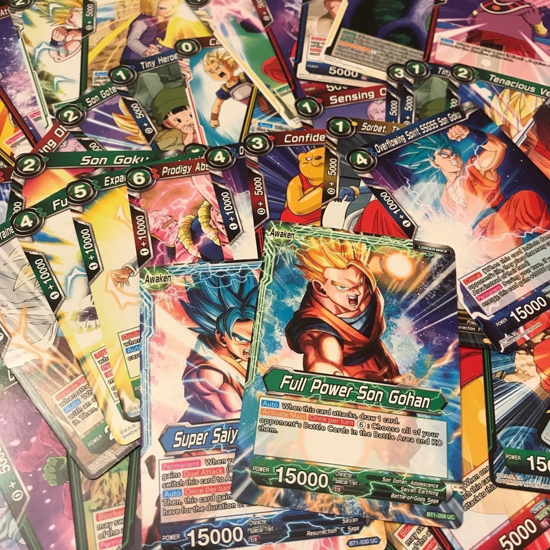 Dragon Ball Super TCG: Random Cards From Every Series, 50 Cards in Each Lot - BeesActive Australia