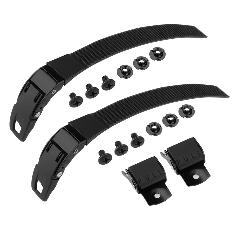 2 Set Durable Inline Roller Skate Shoes Energy Strap with Screws Nuts Skates Buckles Accessory Replacement Inline Skate Strap Skating Shoes Energy Strap for Men Women Kids - BeesActive Australia