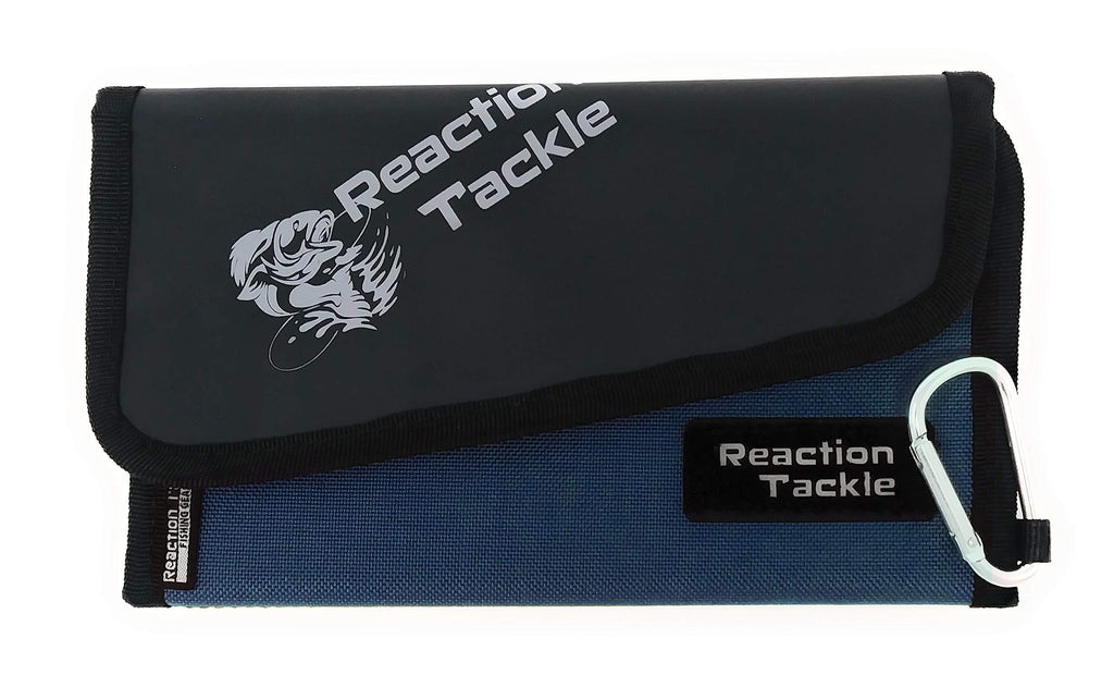 [AUSTRALIA] - Reaction Tackle Fishing Tackle Bag/Tackle Binder/Soft Bait and Worm Storage Blue- Small Bait Binder 