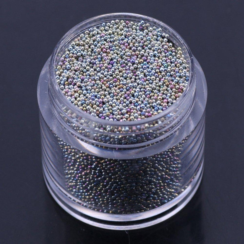 Minejin Nails Art Caviar Micro Glitter Beads 3D DIY Pedicures Tools - BeesActive Australia