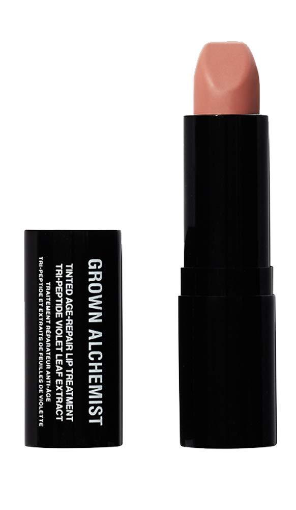 Grown Alchemist Tinted Age Repair Lip Treatment - Tri-Peptide & Violet Leaf Extract - Anti Aging Tinted Balm to Target Visible Lip Lines, Clean Skincare (3.8g / 0.14oz) - BeesActive Australia