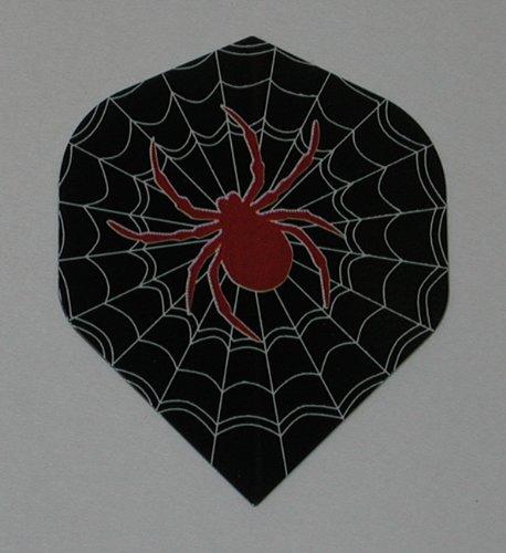 [AUSTRALIA] - US Darts - 5 Sets (15 Flights) Black Widow, Spider Standard Dart Flights 