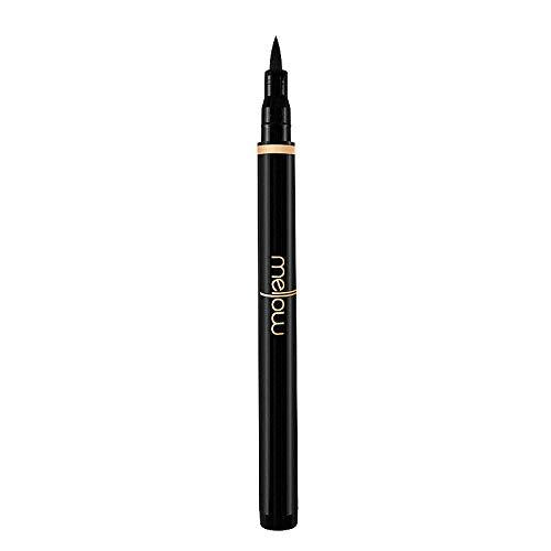 Liquid Eyeliner Pen - Long Wearing & Smudge Proof Precision Eye Liner Pencil Tool with Super Slim Fine Point for Perfect Eye Makeup - Quick Drying Formula - Black by Mellow Cosmetics - BeesActive Australia