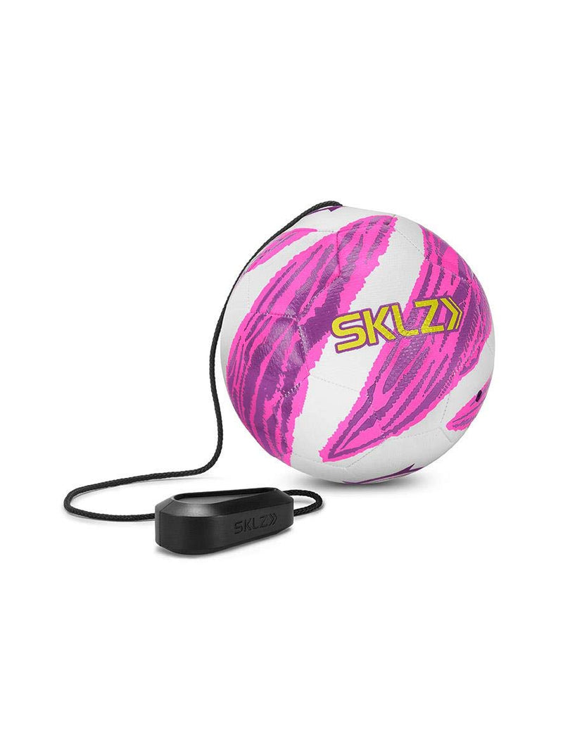 SKLZ Star-Kick Solo Soccer Trainer with Size 1 Soccer Ball Pink - BeesActive Australia