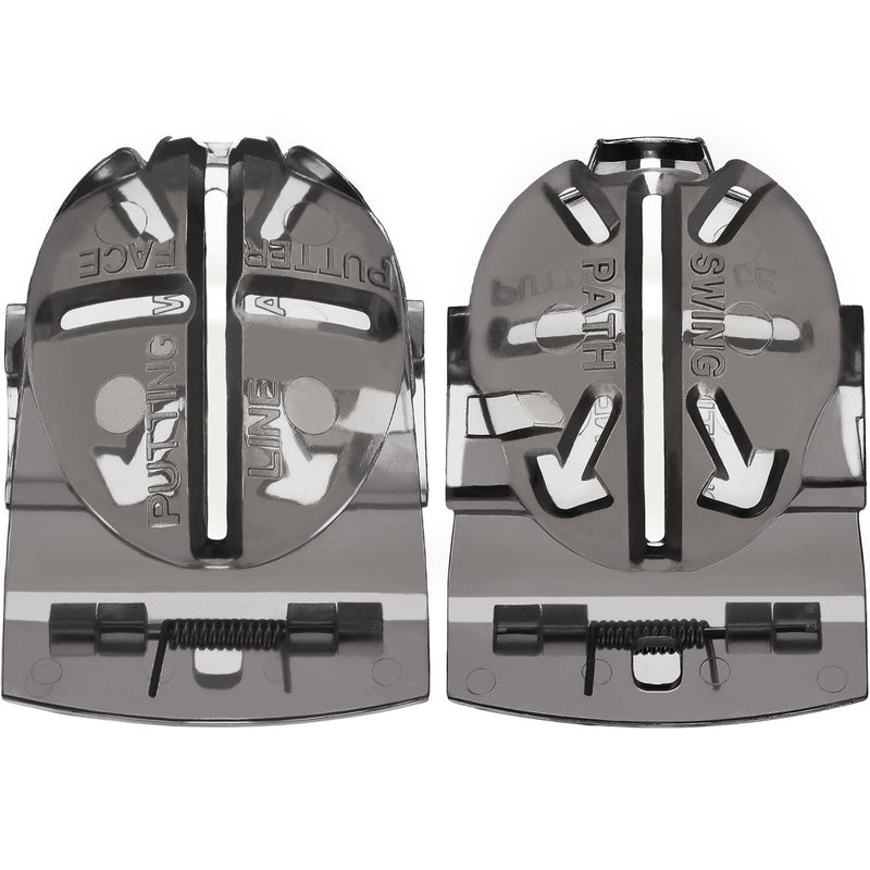 2 Pack Golf Ball Line Liner Drawing Marking Alignment Putting Tool Black - BeesActive Australia