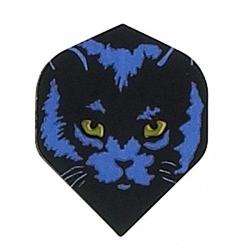 [AUSTRALIA] - US Darts - 5 Sets (15 Flights) Black CAT, Cat's Eyes Standard Dart Flights 