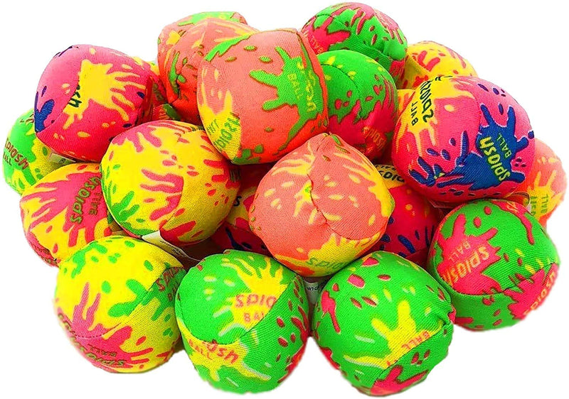 [AUSTRALIA] - 4E's Novelty 24 Splash Water Balls Bombs - for Pool Water Bomb Toys - Soaker Balls - Summer Pool Beach Party Favor for Kids | Mini 2 Inch 