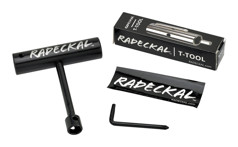 RADECKAL Compact Pocket Skate Tool- T Tool All in One Skate Tool for Skateboards, Longboards, Mini Skateboards, and Cruisers- Collapses to a Compact Size to Fit in Your Pocket - BeesActive Australia