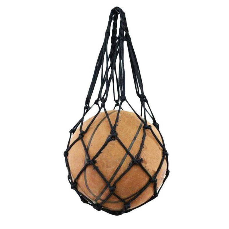 Wendy Mall Football Accessories Basketball Mesh Net Bag Single Ball Carrier for Carrying Basketball Volleyball Soccer Black - BeesActive Australia