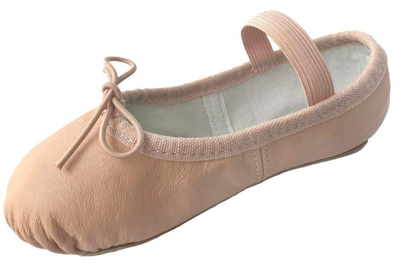 Dancina Leather Ballet Shoes for Girls and Toddlers 7.5 Toddler Nude (Ballet Pink) - BeesActive Australia