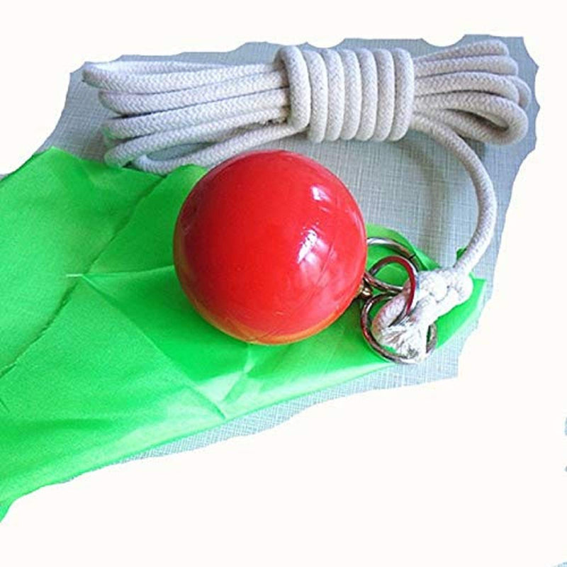 suzakoo Exercise Ball Martial Arts Fitness Equipment Tool Practice Instrument Rubber with Rope Soft - BeesActive Australia
