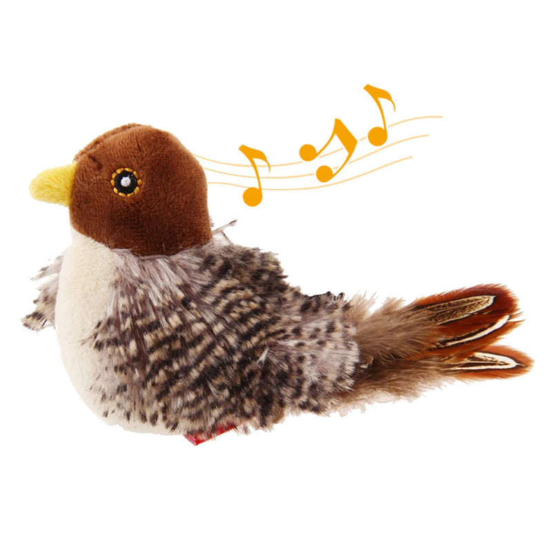 Gigwi Interactive Cat Toys Animal Sound Interactive Squeaking Cat Toys Melody Chaser & Toys for Cats to Play Alone,Play and Squeak Kitten Toy for Boredom Bird - BeesActive Australia