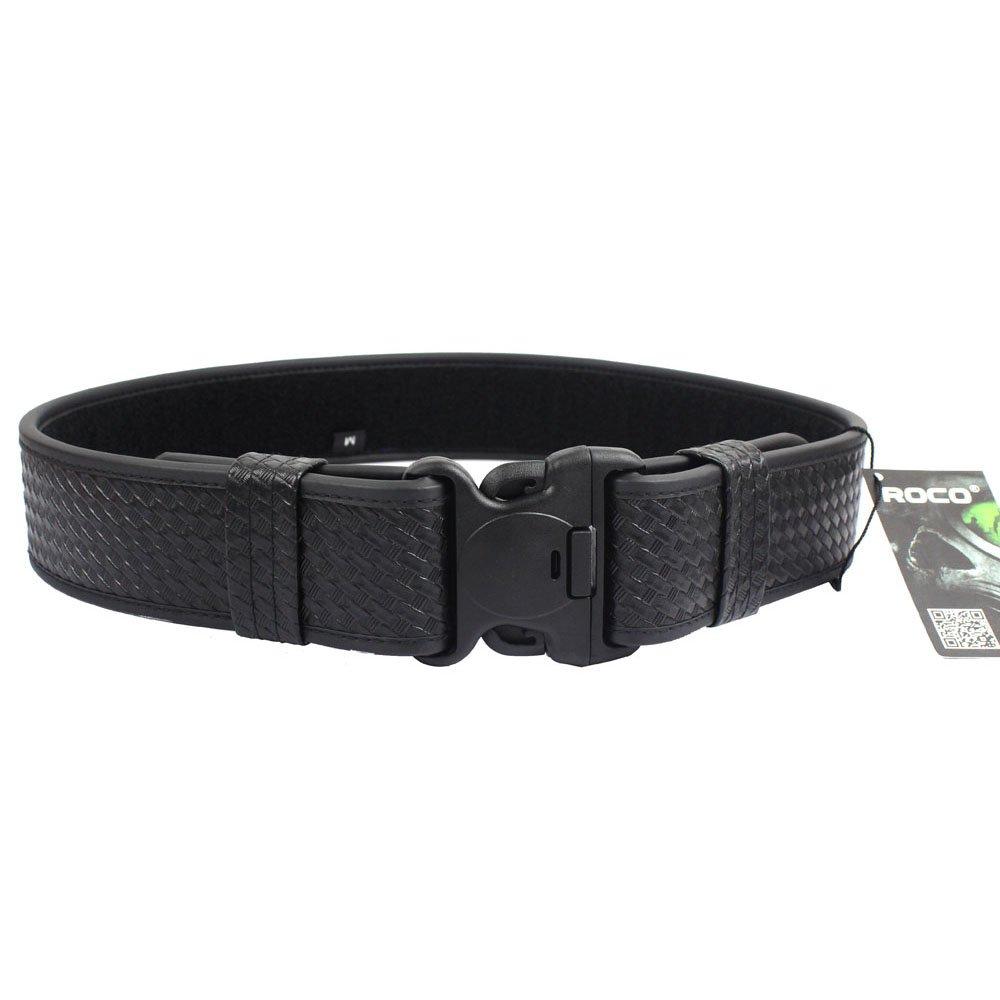 [AUSTRALIA] - ROCOTACTICAL Basketweave Police Duty Belt, Web Duty Belt with Loop Liner Medium, 34-40 