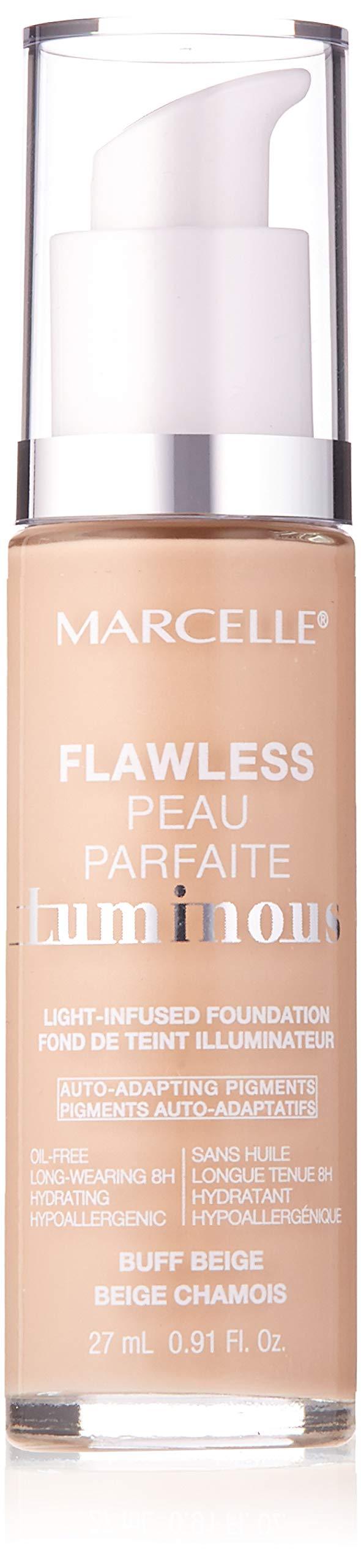 Marcelle Flawless Luminous Foundation, Buff Beige, Hypoallergenic and Fragrance-Free, 0.91 fl oz - BeesActive Australia