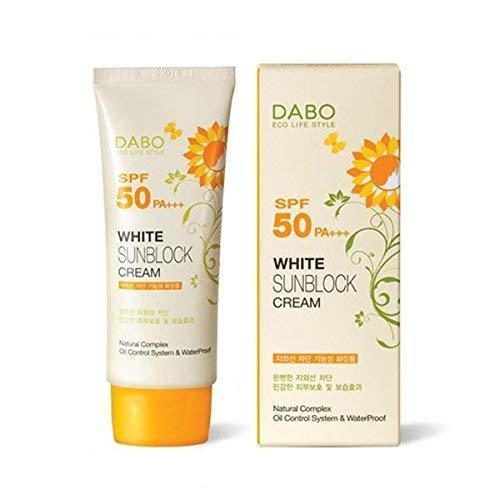 DABO White Sunblock Cream SPF50 PA+++ (70ml) - BeesActive Australia