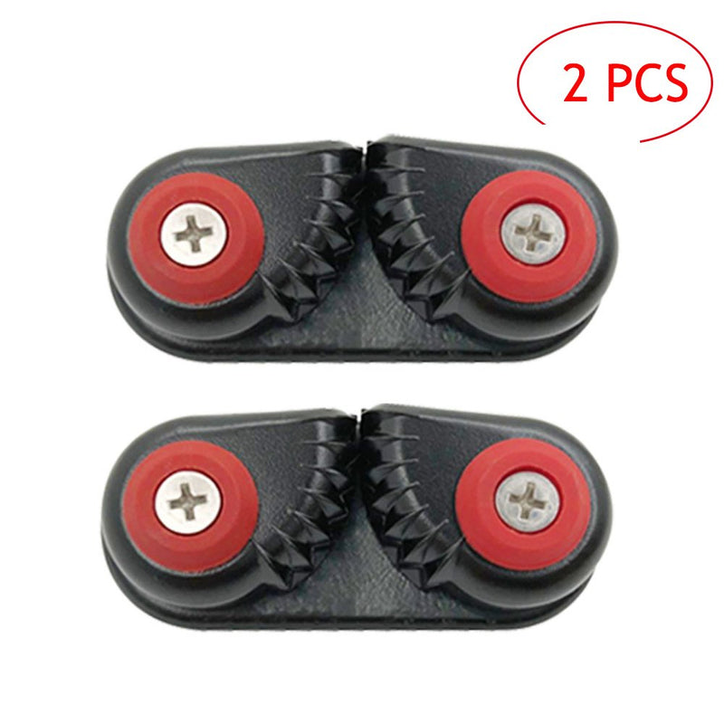 Lixada 2PCS Kayak Cam Cleat Boat Canoe Sailing Boat Dinghy Aluminum Cam Cleats Fast Entry Kayak Cleats - BeesActive Australia