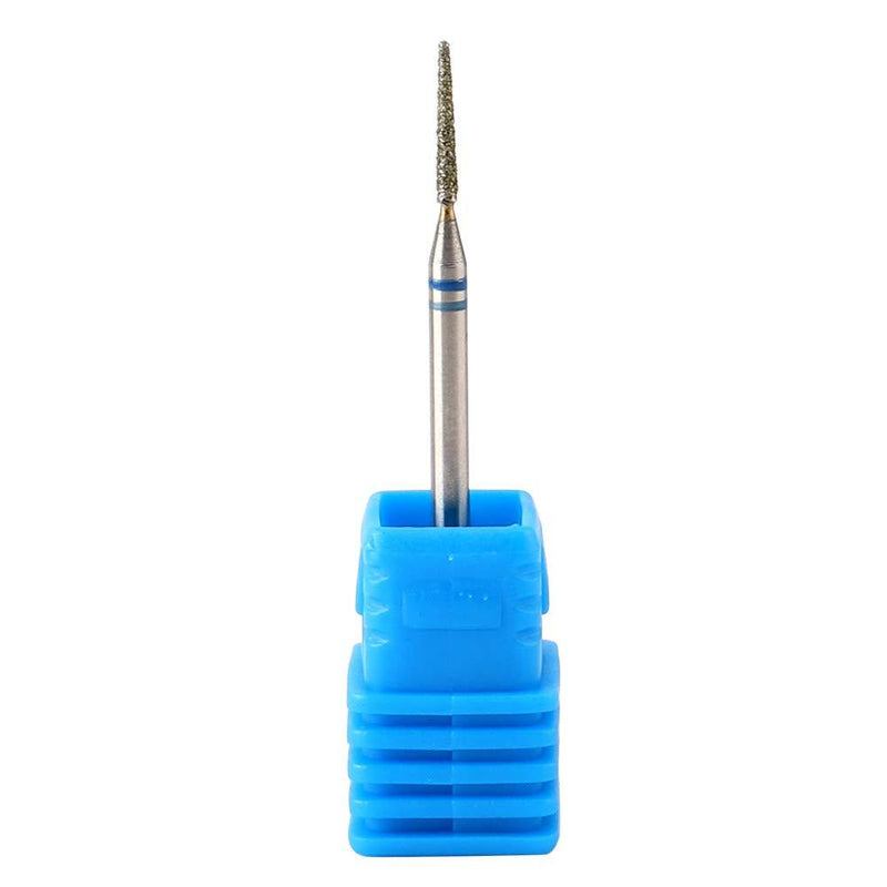 NMKL38 Diamond E-file Nail Drill Bit for Manicure Pedicure, Russian Electric File Bits, Efile Cuticle Bits Salon Tool (Medium - 1.2x10) Medium - 1.2x10 - BeesActive Australia