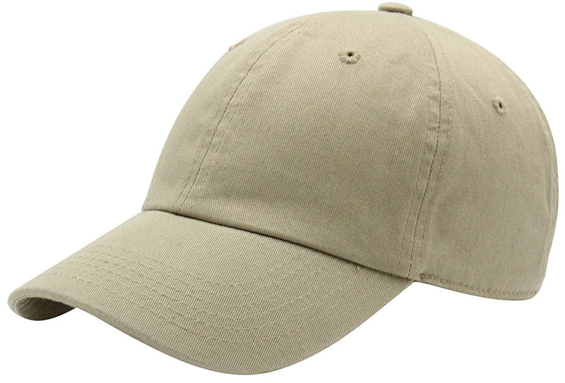AZTRONA Baseball Cap for Men Women - Classic Dad Hat Khaki - BeesActive Australia