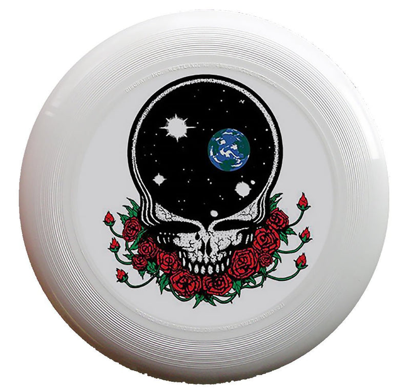 [AUSTRALIA] - Jayli Grateful Dead Discraft Ultrastar 175g Ultimate Flying disc | Steal Your Face, Dancing Bears, Space, Skull and Roses | Grateful Dead Gift | GD-UD Space - Center Print 