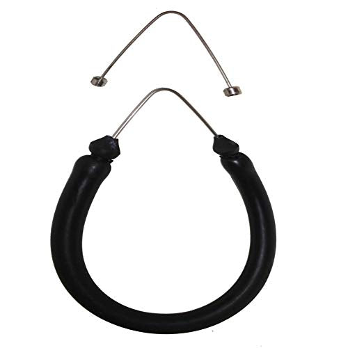 Hammerhead Spearguns Bands, Standard Metal Wishbone, 1/2" (13 mm) Black 22.0 Inches - BeesActive Australia