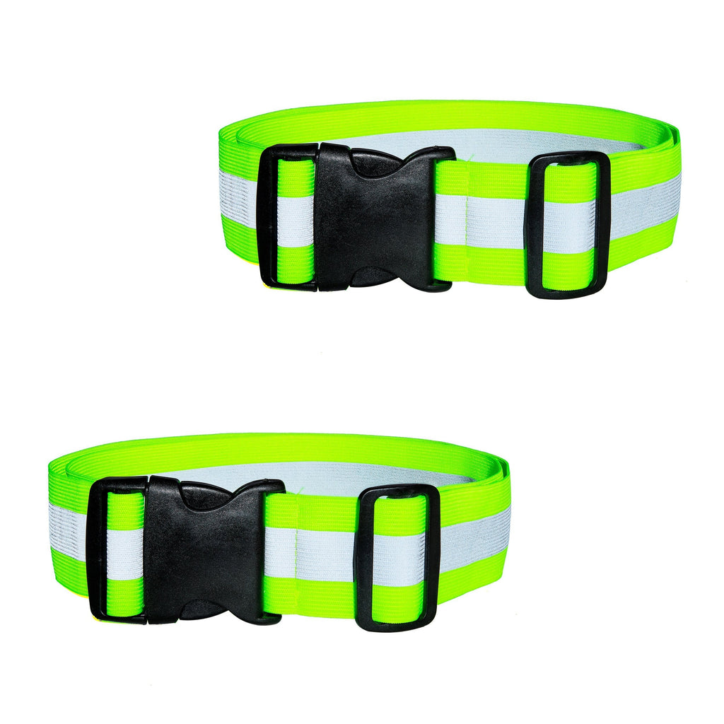 DASHGLOW - 2-6 Pack - Reflective Glow Belt Safety Gear, Pt Belt, for Running Cycling Walking Marathon Military 2 Pack [51 Inches] - BeesActive Australia