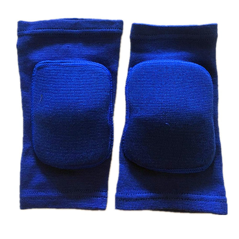 MINILUJIA 2PCS/Pair Children Elbow Pad Cover Tight Non-slip Sponge Sleeves Breathable Flexible Elastic Kid Elbow Brace Support Protector blue s - BeesActive Australia