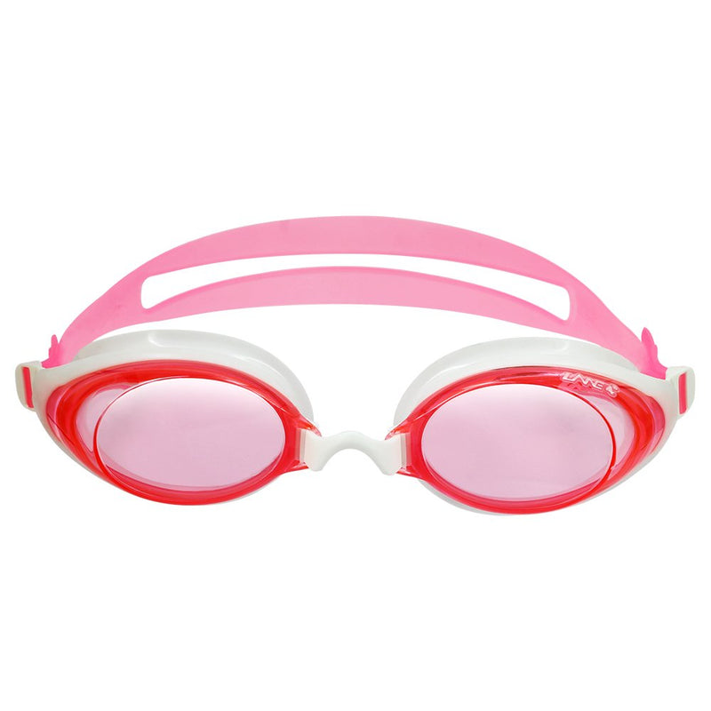 LANE4 Swim Goggle A718 for Adults IE-71855 Pnk/Wht - BeesActive Australia