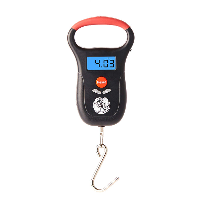 Kraken Bass Fishing Scale - Essential Fishing Gear Accessories Backpack Portable, Electronic Digital Weight Display with Measuring Tape (110lbs/50Kg) Weigh Scale - BeesActive Australia