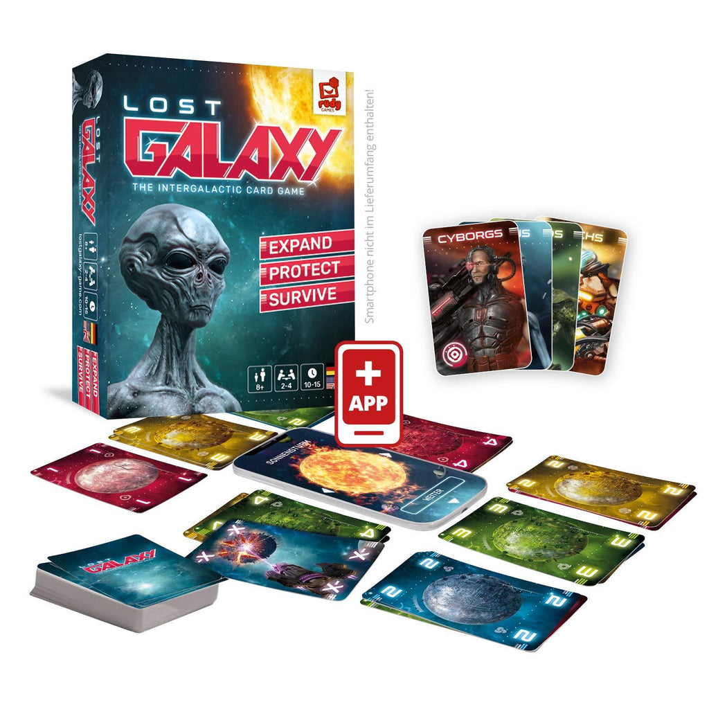 [AUSTRALIA] - rudy games - Lost Galaxy 2019 - The Intergalactic Card Game - Interactive Game for Children 8 Years and Up and Adults 