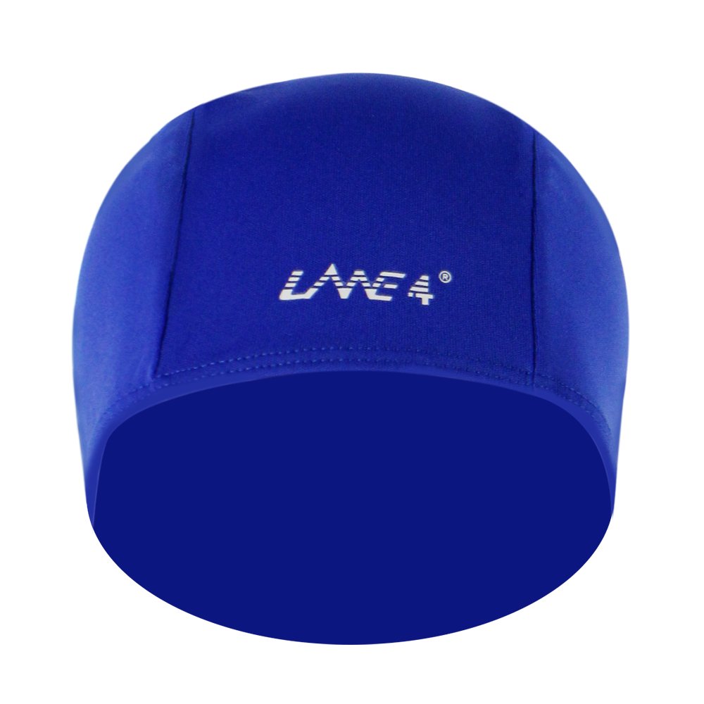 LANE4 iedge Accessories Flat Polyester Cap Blue - BeesActive Australia