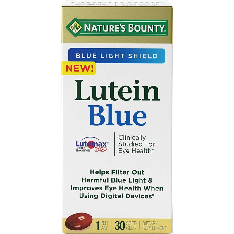 Nature's Bounty Lutein Blue Eyes Blue Light Shield, 30 Softgels (Pack of 2) - BeesActive Australia