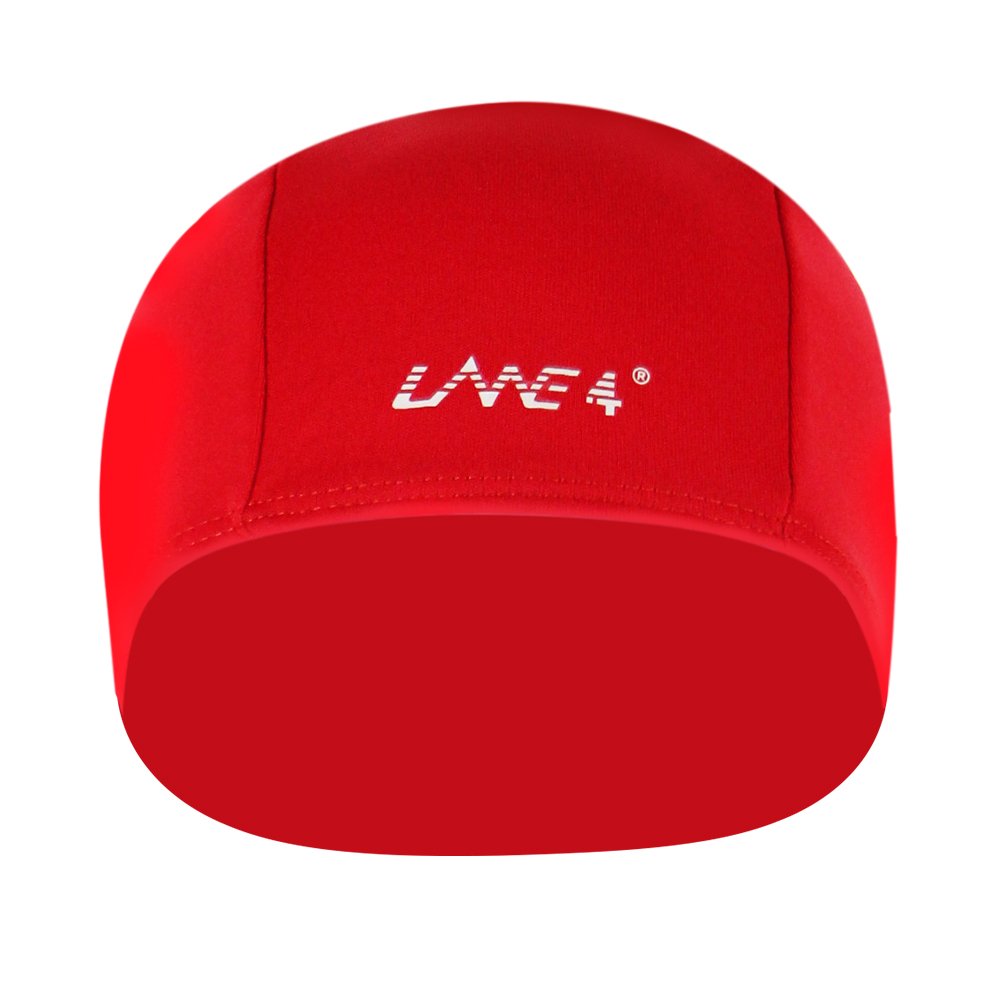 LANE4 iedge Accessories Flat Polyester Cap Red - BeesActive Australia