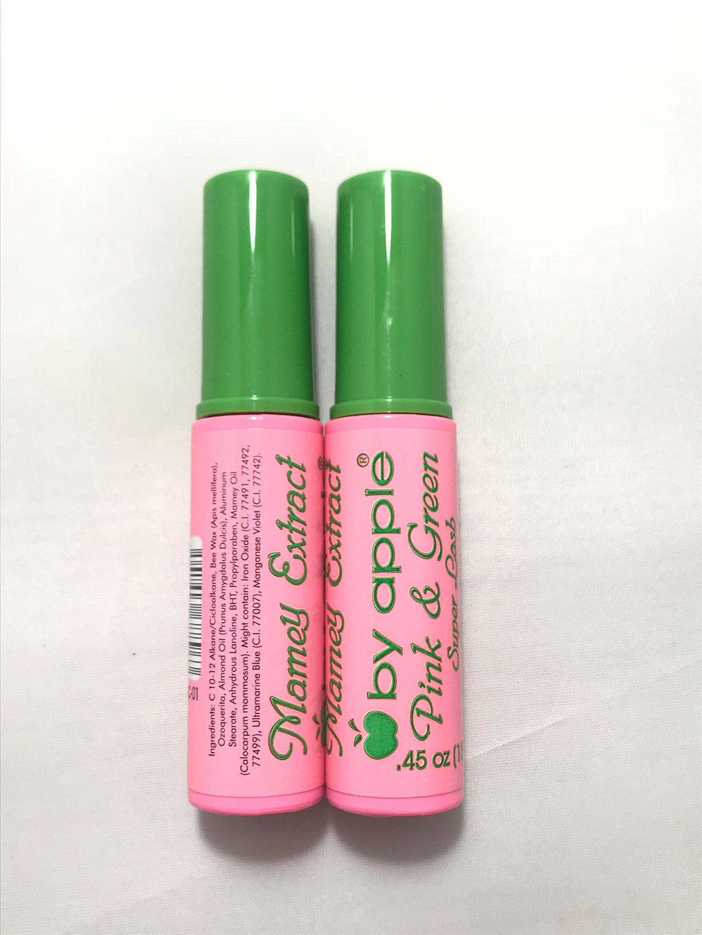 APPLE MASCARA SUPER LASH - PINK & GREEN (BLACK) (2 PCS) 2 PCS - BeesActive Australia