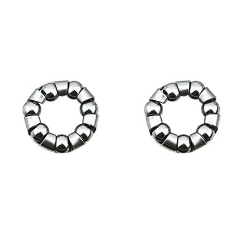 Lowrider 2 Front/Rear Hub Bearings 1/4" Ball Size x 7 Balls. Works on 3/8" axle. Set of Bearing. Pair of Bearings. for Bicycle Wheels, Bikes, Beach Cruiser, Chopper, limos, Stretch Bicycles. - BeesActive Australia
