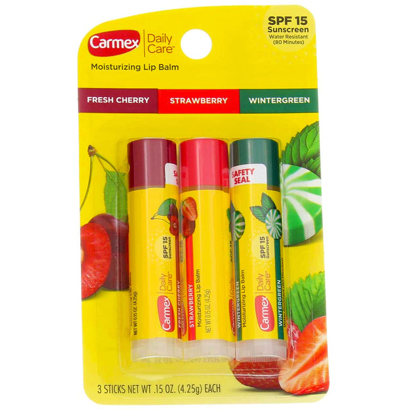 Carmex Daily Care SPF15 Variety Pack (Pack of 2) - BeesActive Australia