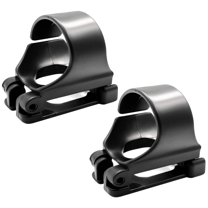 SIXQJZML 2 Pieces Scuba Dive Universal Plastic Clip Snorkel Keeper Retainer Replacement Snorkeling Equipment (Black) - BeesActive Australia