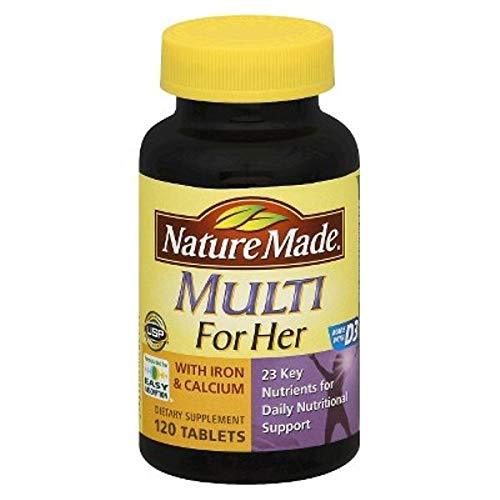 Nature Made Womens Multivitamin w/Iron & Calcium Dietary Supplement Tablets - 120ct - BeesActive Australia