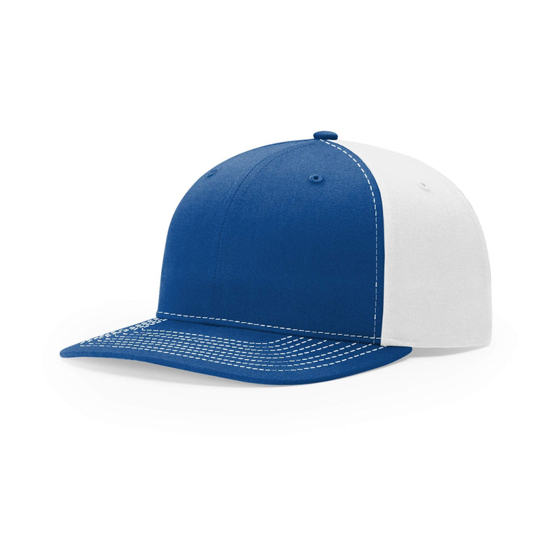 Richardson Unisex 312 Twill-Back Trucker Adjustable Backstrap Baseball Cap Royal/White One Size - BeesActive Australia