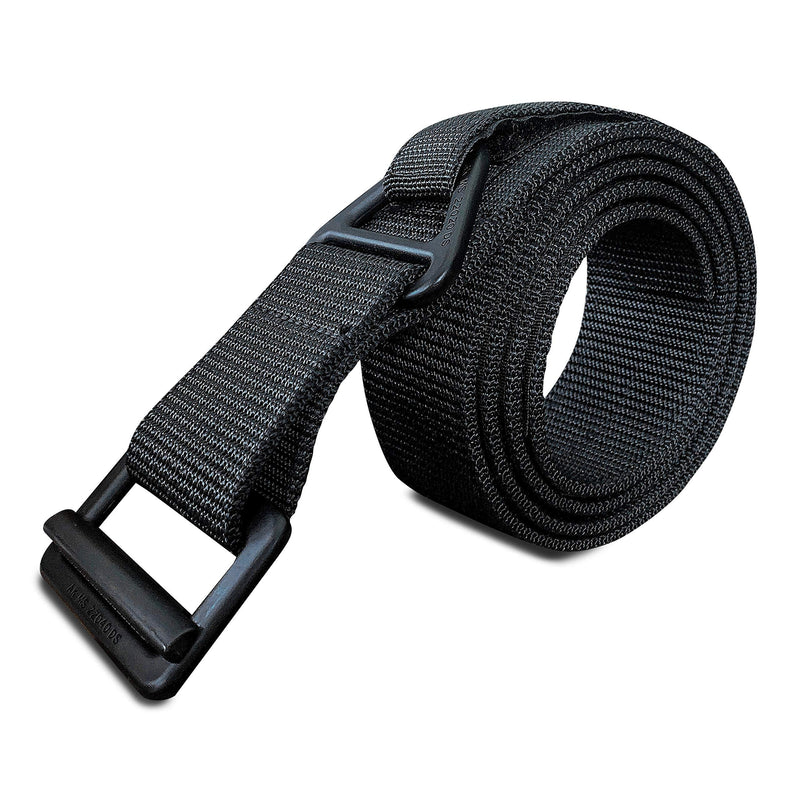 [AUSTRALIA] - WOLF TACTICAL Everyday Riggers Belt - Tactical 1.75” Nylon Web Belt for CQB, Military Training, Holsters, Concealed Carry, Law Enforcement, First Responders M (35-41) Black 