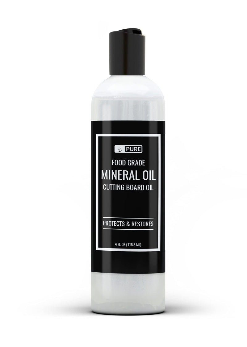 Mineral Oil (4 oz) Food Safe, For Cutting Boards, Butcher Blocks, Counter tops, Wood Utensils - BeesActive Australia