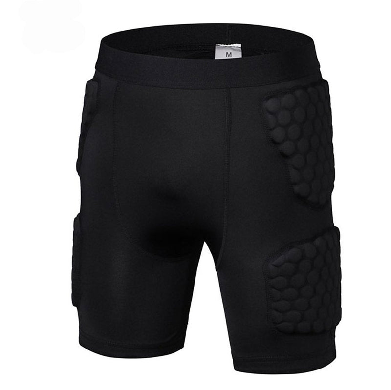 yingfeg bb Men’s Padded Shorts Training Compression Protective Underwear Hip Butt Pad Short X-Large - BeesActive Australia