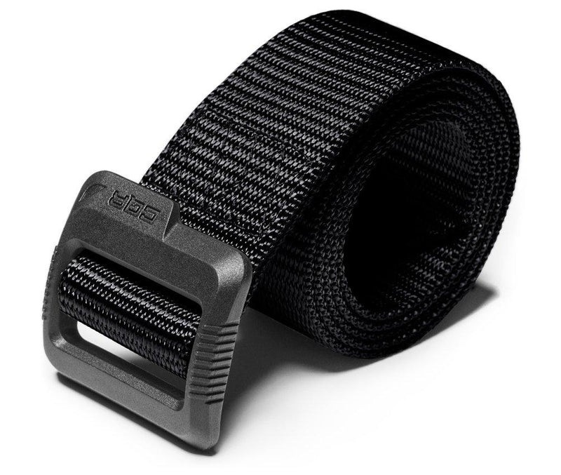 [AUSTRALIA] - CQR 1 or 2 Pack Tactical Belt, Military Style Heavy Duty Belt, Nylon Webbing EDC Quick-Release Buckle Plastic Flip Tab(mzt01) - Black M[w32-34] 